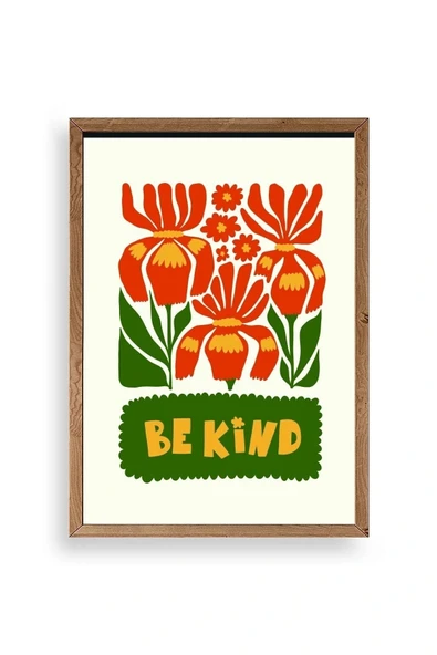 Motto Ahşap Çerçeveli Tablo 23 x 30 ürün görseli 1