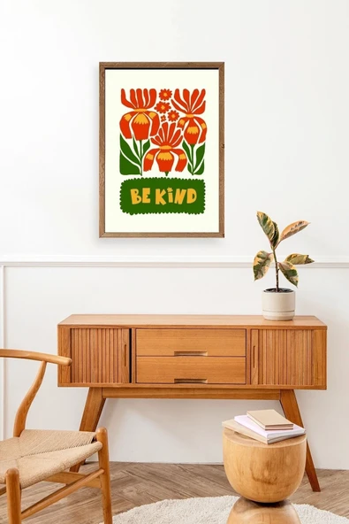 Motto Ahşap Çerçeveli Tablo 23 x 30 - Resim 3