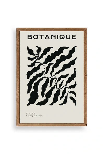 Soyut Ahşap Çerçeveli Tablo 50 x 70 ürün görseli 1