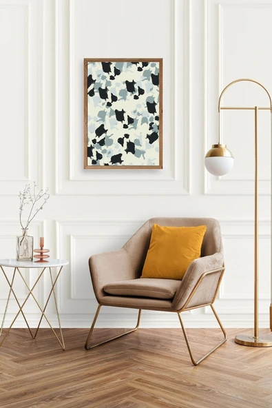 Desen Ahşap Çerçeveli Tablo 23 x 30 - Resim 2