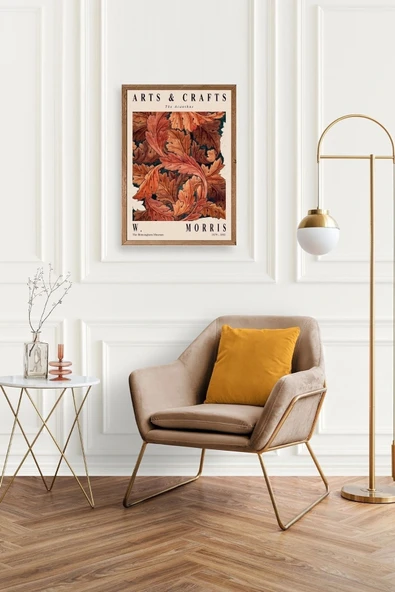 Morris Ahşap Çerçeveli Tablo 50 x 70 - Resim 2