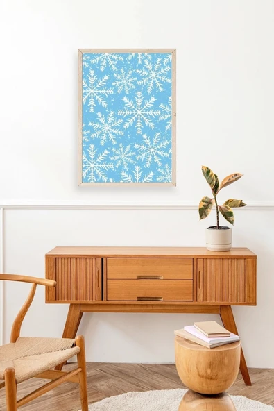 Kartopu Ahşap Çerçeveli Tablo 50 x 70 - Resim 3