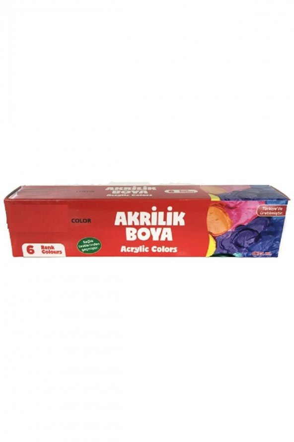 Hayal Sepeti Akrilik Boya 6 Renk 6x25mm
