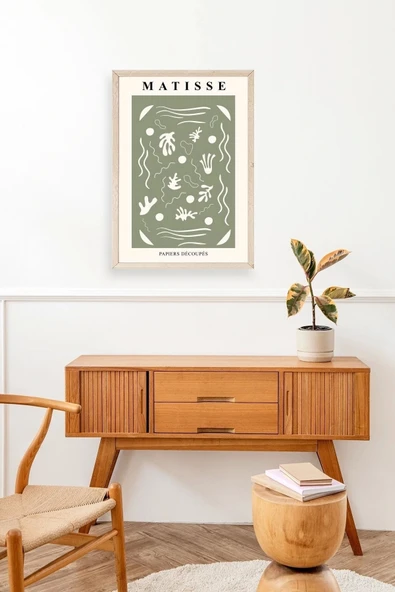 Matisse Ahşap Çerçeveli Tablo 50 x 70 - Resim 3