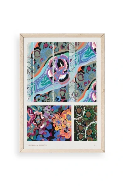 Varyasyonlar Ahşap Çerçeveli Tablo 30 x 42 ürün görseli 1