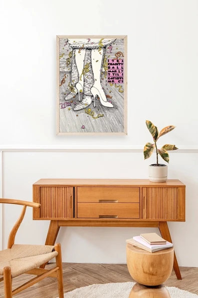 Gastby's Ahşap Çerçeveli Tablo 30 x 42 - Resim 3