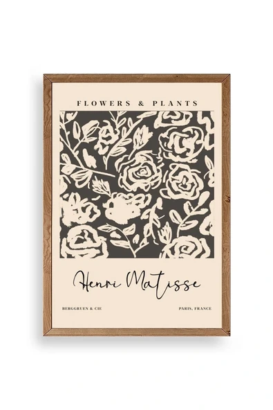 Henri Matisse Ahşap Çerçeveli Tablo 50 x 70 ürün görseli 1