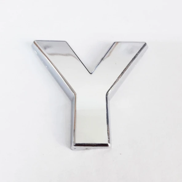 Cemax Y Harfi  3,75 cm Krom Yapışkanlı - Resim 2