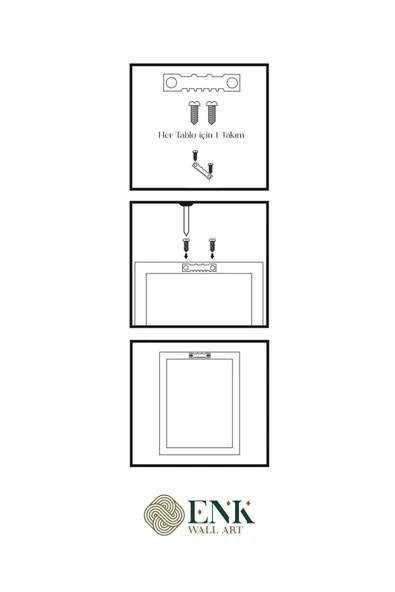 Çiçekler Ahşap Çerçeveli Tablo 42 x 42 - Resim 6