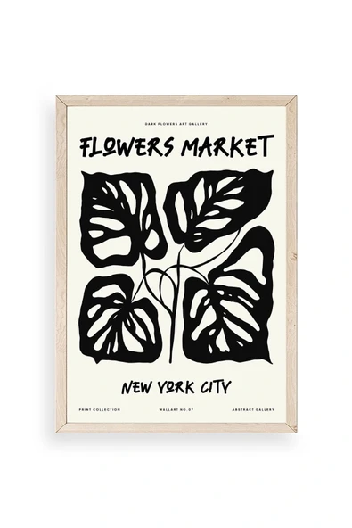 Yaprak Ahşap Çerçeveli Tablo 23 x 30 ürün görseli 1