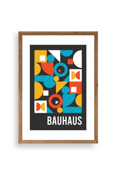 Modern Ahşap Çerçeveli Tablo 50 x 70 ürün görseli 1