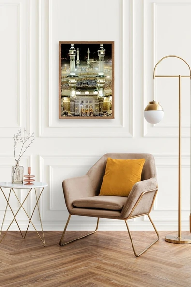 Kabe Ahşap Çerçeveli Tablo 50 x 70 - Resim 3