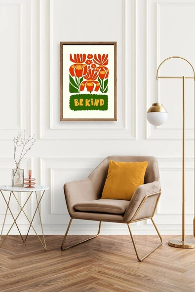 Motto Ahşap Çerçeveli Tablo 23 x 30 - Resim 2