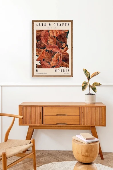 Morris Ahşap Çerçeveli Tablo 50 x 70 - Resim 3