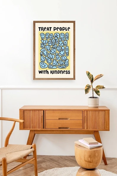 Motto Ahşap Çerçeveli Tablo 23 x 30 - Resim 3