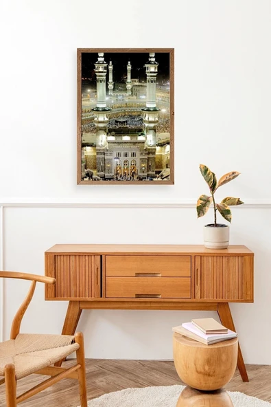 Kabe Ahşap Çerçeveli Tablo 50 x 70 - Resim 2