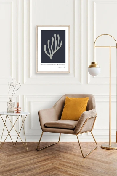 Henri Matisse Ahşap Çerçeveli Tablo 50 x 70 - Resim 2