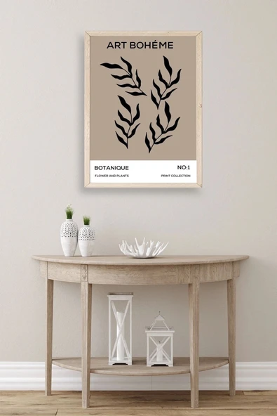 Art Boheme Ahşap Çerçeveli Tablo 23 x 30 - Resim 2