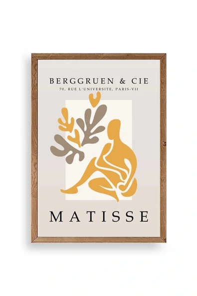 Modern Ahşap Çerçeveli Tablo 50 x 70 ürün görseli 1