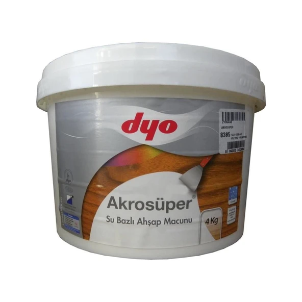 Dyo Akrosüper Ahşap Macunu 4 Kg - Resim 6