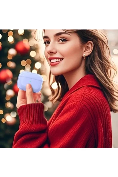 Airpods Pro 3. Nesil İle Uyumlu Şeffaf Cyrstal Clear Ultra Berrak Kılıf ( Kulaklık Değildir ) - Resim 2