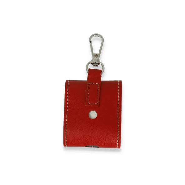 Airpods Pro (1.nesil) Askılı Kılıf - Kırmızı - Resim 3