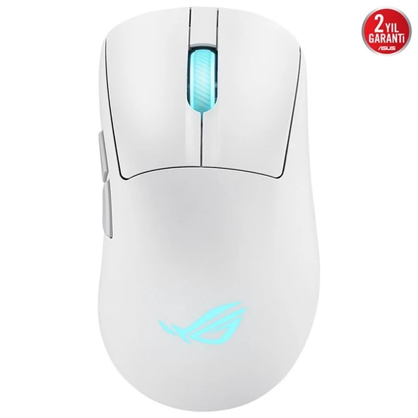 ASUS ROG KERIS II ORIGIN P722 90MP04A0-BMUA10 42000dpi KABLOSUZ GAMING MOUSE BEYAZ ürün görseli 1