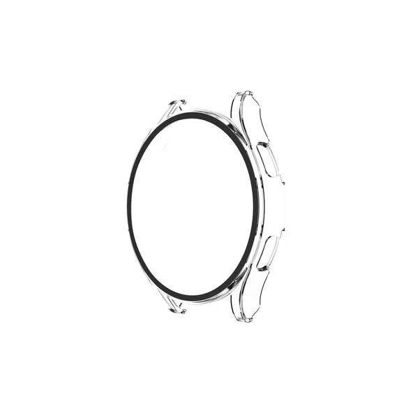 Watch 5 Pro 45mm Wall Camlı Kasa Ekran Koruyucu - Şeffaf ürün görseli 1