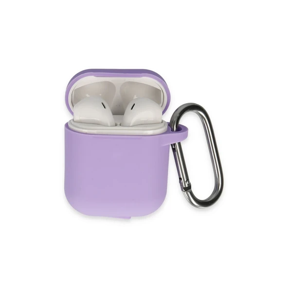 Airpods 2 (2.nesil) Hang Kılıf - Lila ürün görseli 1