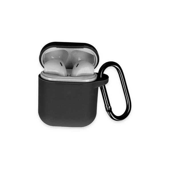 Airpods 2 (2.nesil) Hang Kılıf - Siyah ürün görseli 1
