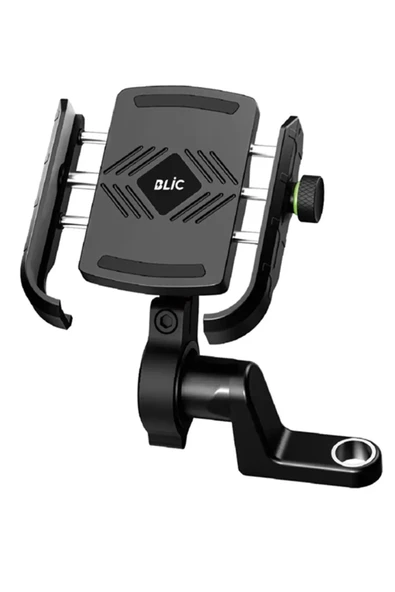 Bst3 Motosiklet Gidon Ve Ayna Bağlantılı Motor Ve Bisiklet Uyumlu Telefon Tutucu ürün görseli 1