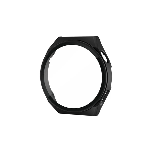 Huawei Watch Gt3 Pro 46mm Dota Camlı Kasa Ekran Koruyucu - Siyah - Resim 2