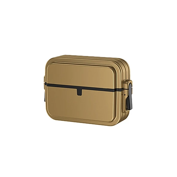 Airpods 3 (3.nesil) 404 Kilitli Kılıf - Gold ürün görseli 1