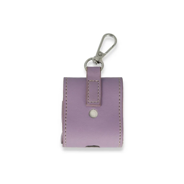 Airpods 2 (2.nesil) Askılı Kılıf - Lila - Resim 3