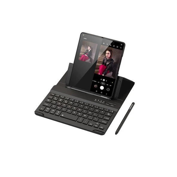 Universal Universal Kılıf Fold Klavye - Siyah ürün görseli 1