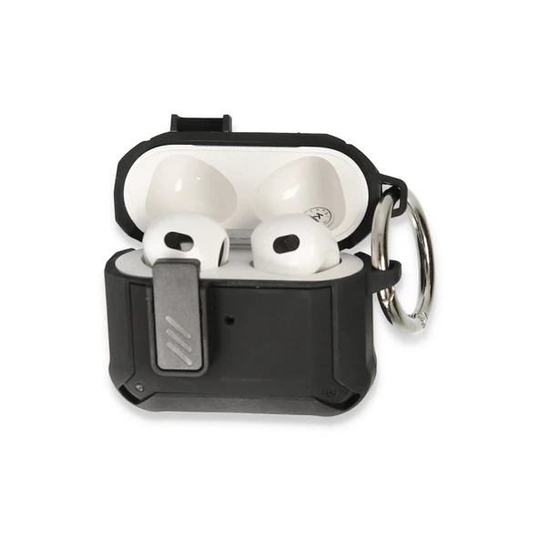 Airpods Pro 2 (2.nesil) Truva Kılıf - Siyah ürün görseli 1