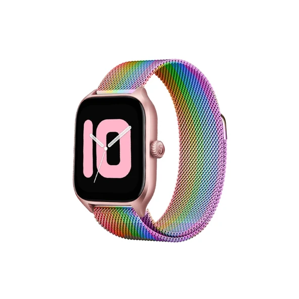 Watch 20mm Metal Mıknatıslı Kordon - Gökkuşağı ürün görseli 1