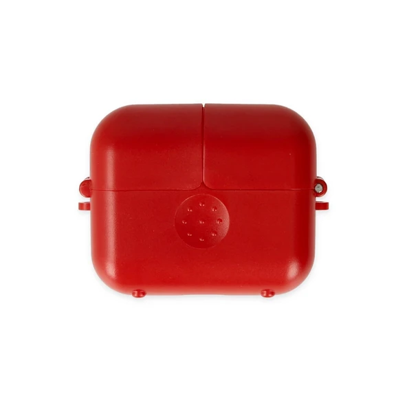 Airpods 3 (3.nesil) Basmalı Kılıf - Kırmızı ürün görseli 1