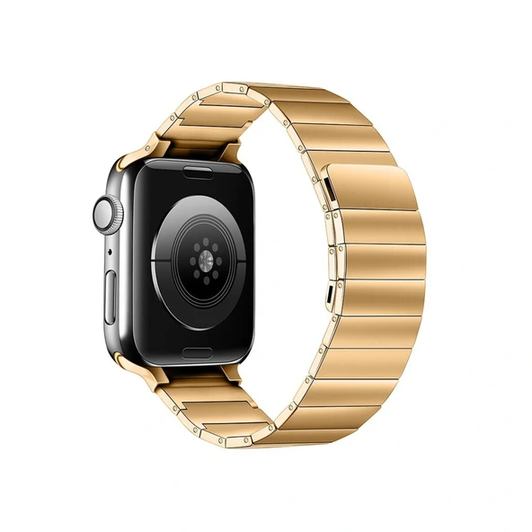 Apple Watch 42mm Kr404 Huks Kordon - Gold ürün görseli 1