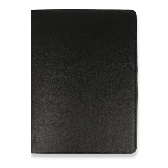 İpad 9.7 (2018) Kılıf 360 Tablet Deri Kılıf - Siyah - Resim 3