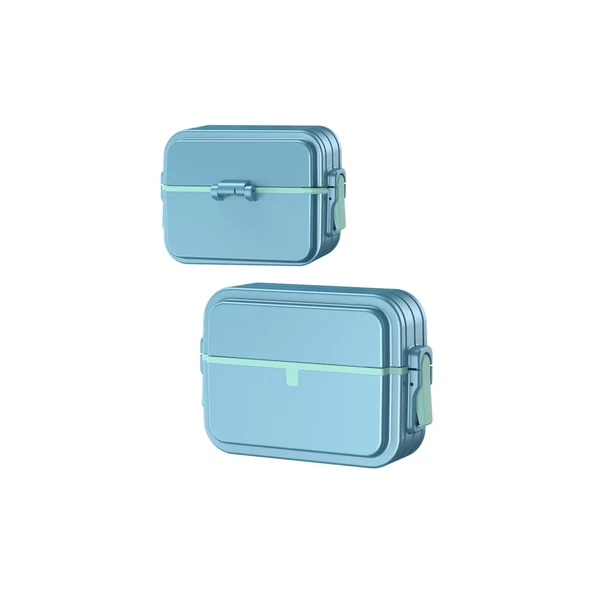 Airpods Pro 2 (2.nesil) 404 Kilitli Kılıf - Mavi - Resim 2