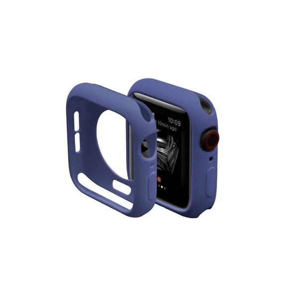 Apple Watch 42mm Silikon Alt Kasa - Mavi ürün görseli 1