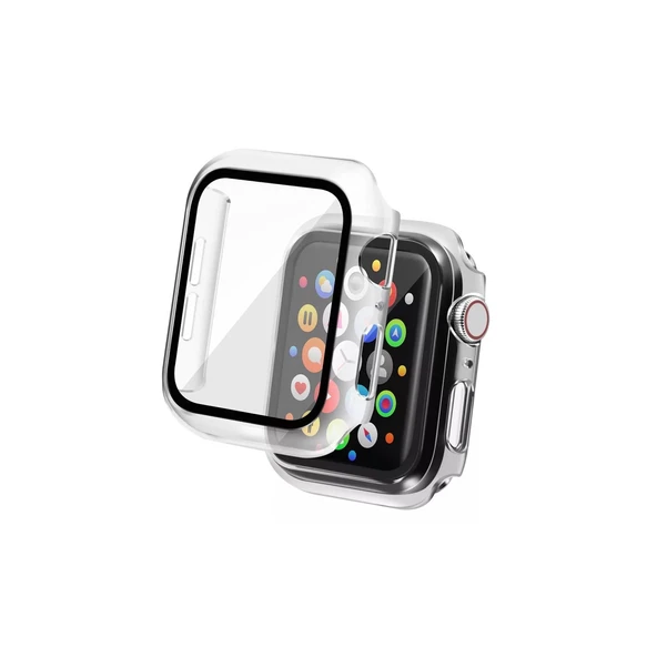 Apple Watch 42mm Camlı Kasa Ekran Koruyucu - Şeffaf ürün görseli 1