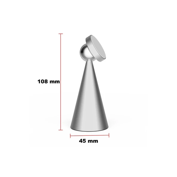 Ws01 Magnetli Holder - Gümüş - Resim 3