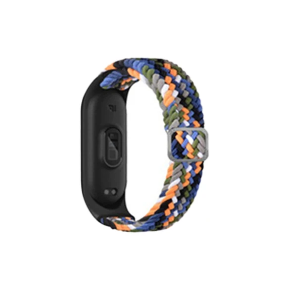 Xiaomi Mi Band 4  Kordon - Gri-turuncu ürün görseli 1