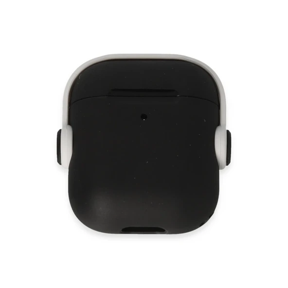 Airpods 2 (2.nesil) Cool Kılıf - Siyah-beyaz - Resim 2