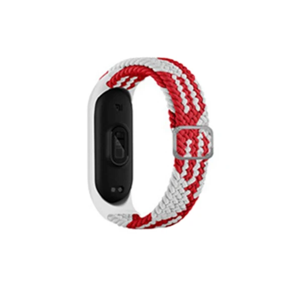 Xiaomi Mi Band 7  Kordon - Beyaz-kırmızı ürün görseli 1