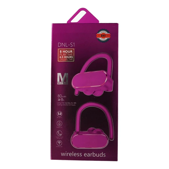Dnls1 Wireless Kulaklık - Pembe - Resim 2