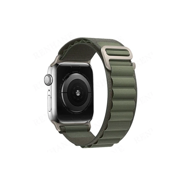 Apple Watch 38mm Mountain Kordon - Yeşil ürün görseli 1