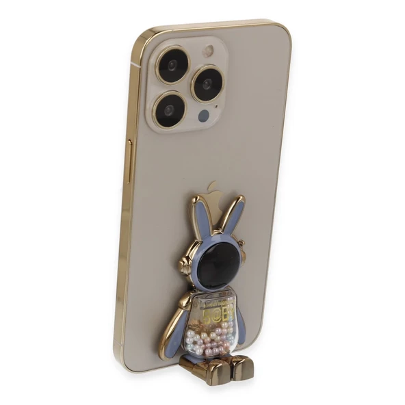 Astro Stand Tavşan Astronot - Beyaz - Resim 4